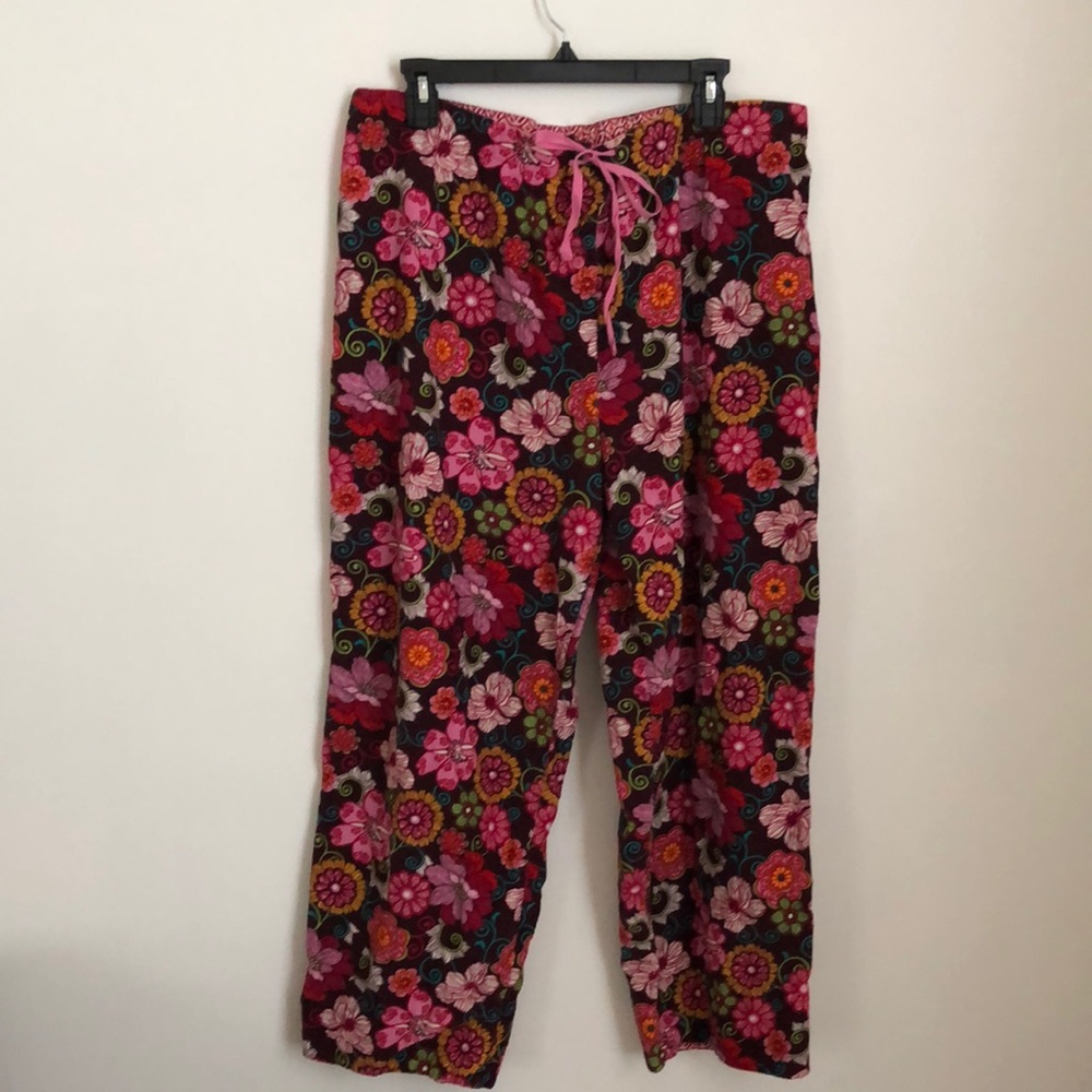 Vera Bradley corduroy pajama pants size XL 

** I NEVER WORE THESE PJ PANTS **